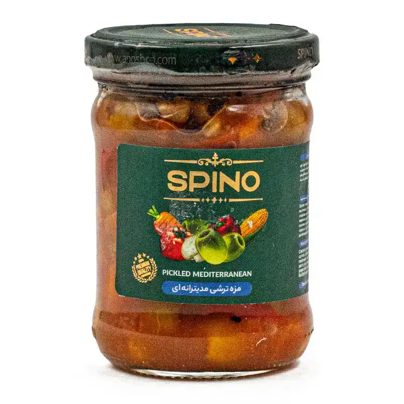 SPINO CANNED PICKLED GREEK WITH SPECIAL SAUCE 210G
