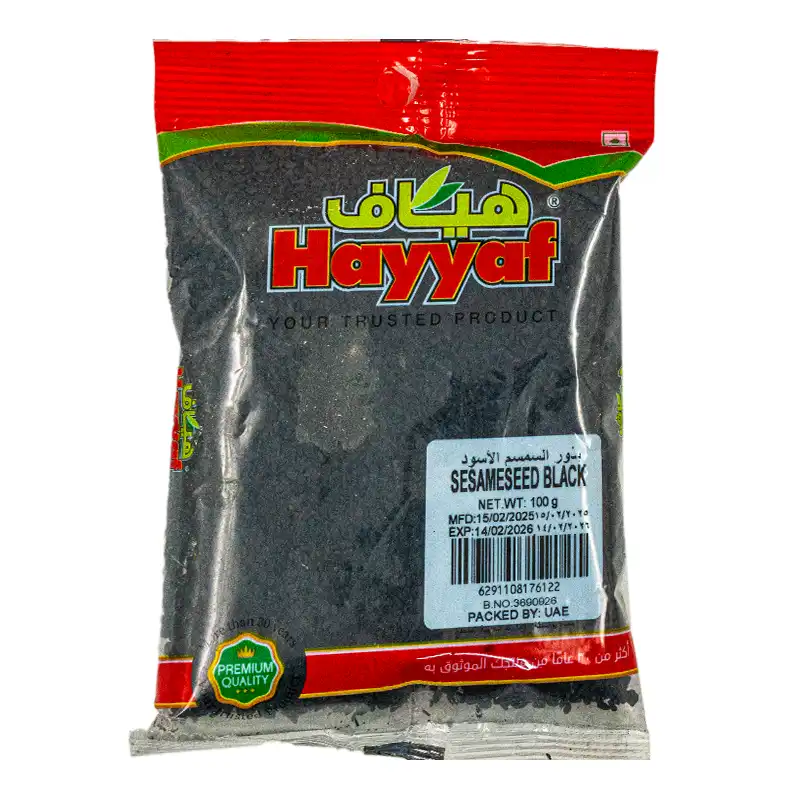 HAYYAF SESAMESEED BLACK 100GM