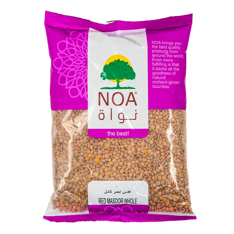NOA RED MASOOR WHOLE 1KG