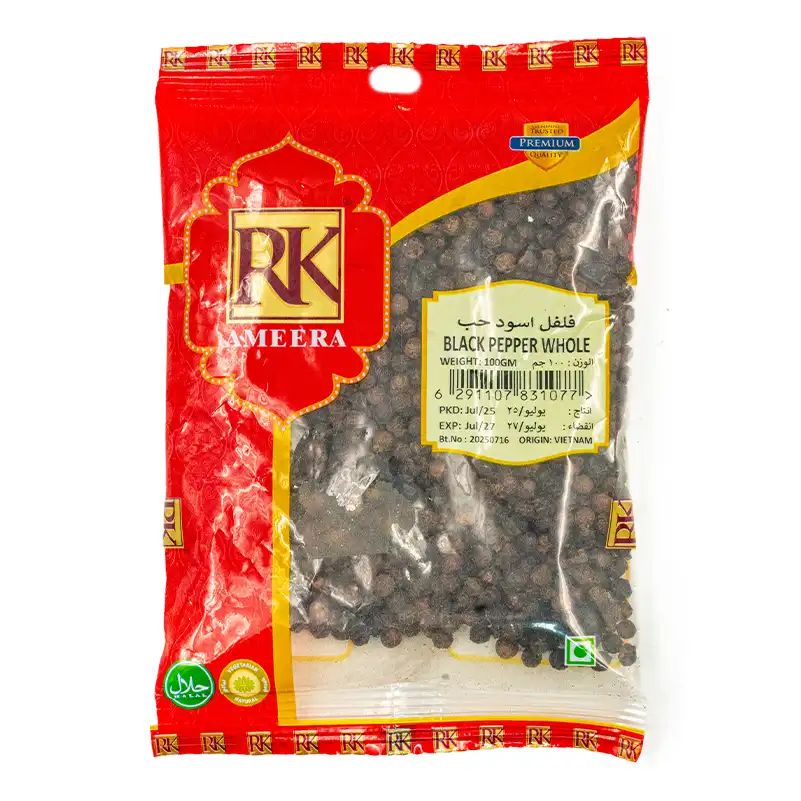 RK BLACK PEAPER WHOLE 100G