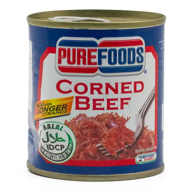 PURE FOODS CORNED BEEF 210G