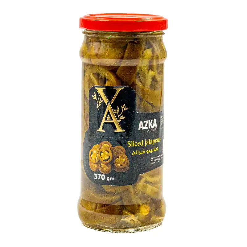 AZKA SLICED JALAPENO 370G