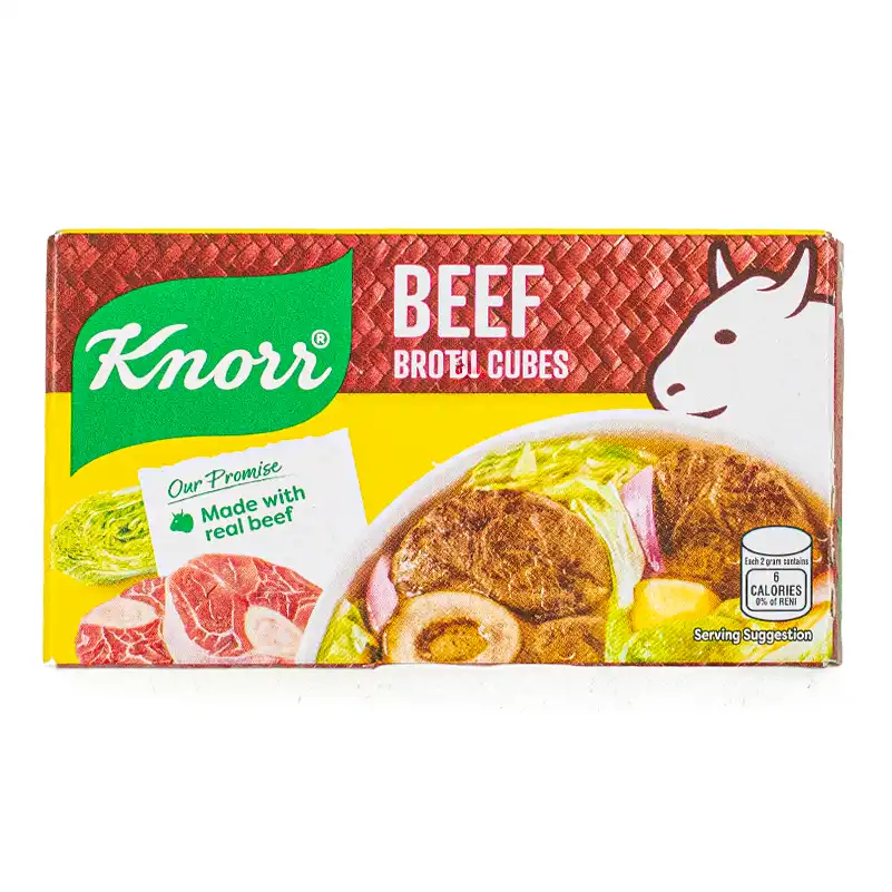 KNORR BEEF BROTH CUBES 60GM