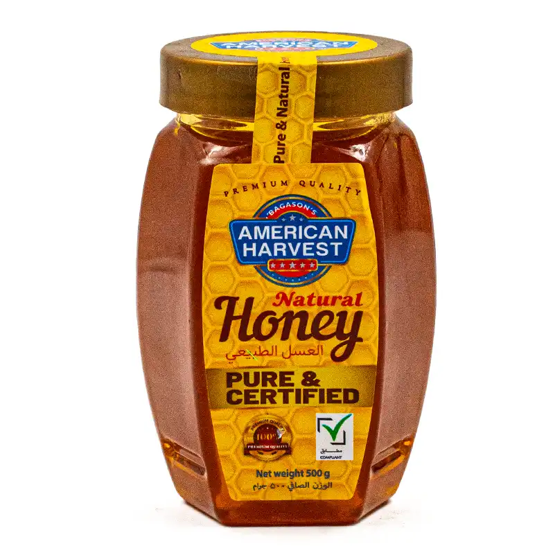 AMERICAN HARVEST NATURAL HONEY 500G