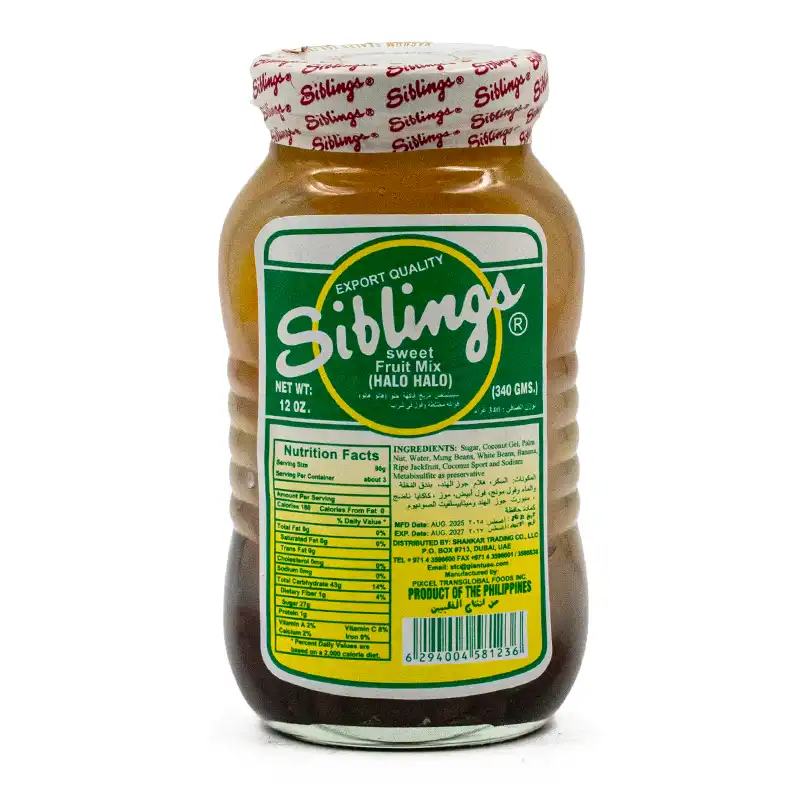 SIBLINGS SWEET FRUIT MIX HALO HALO 340GM