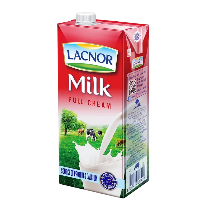 LACNOR FULL CREAM MILK 4x1LT