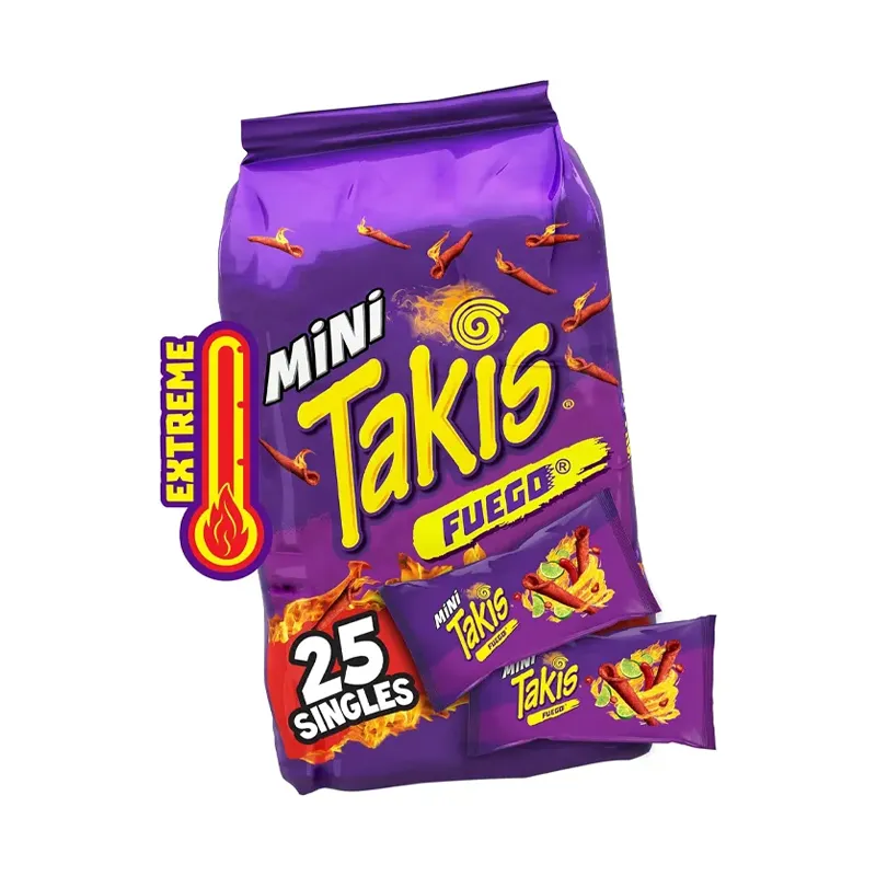 TAKIS FUGEO MINI SNACK 25x35g