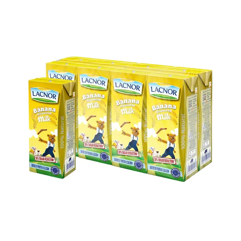 LACNOR BANANA MILK 8x180ML