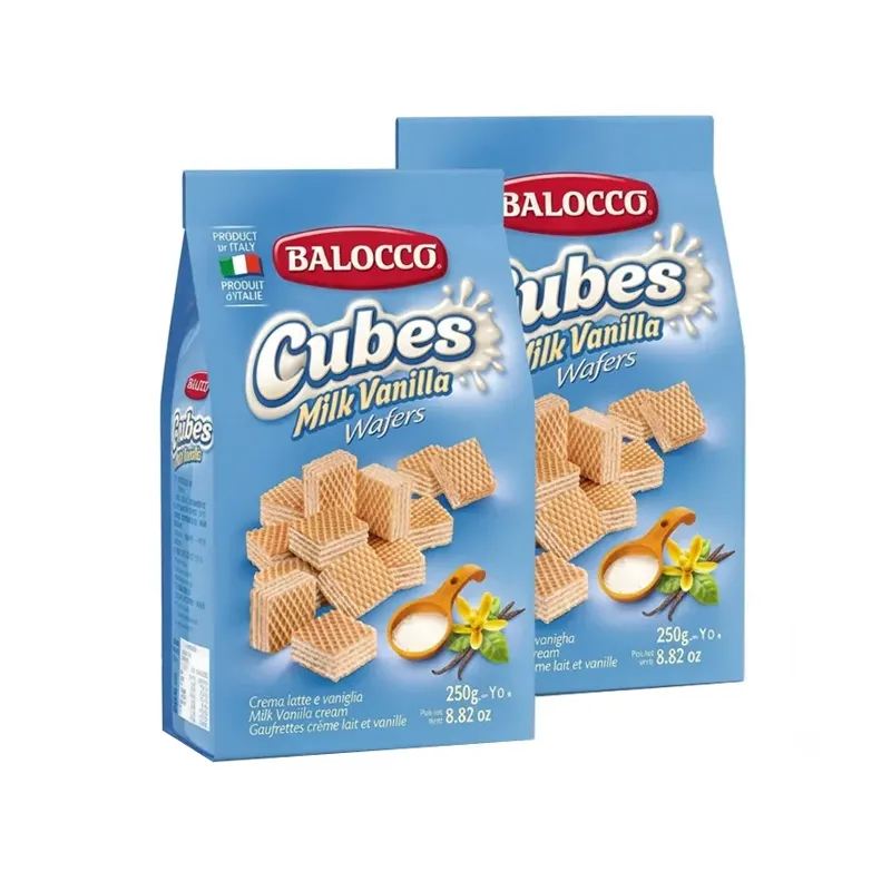 BALOCCO CUBES MILK VANILLA WAFERS