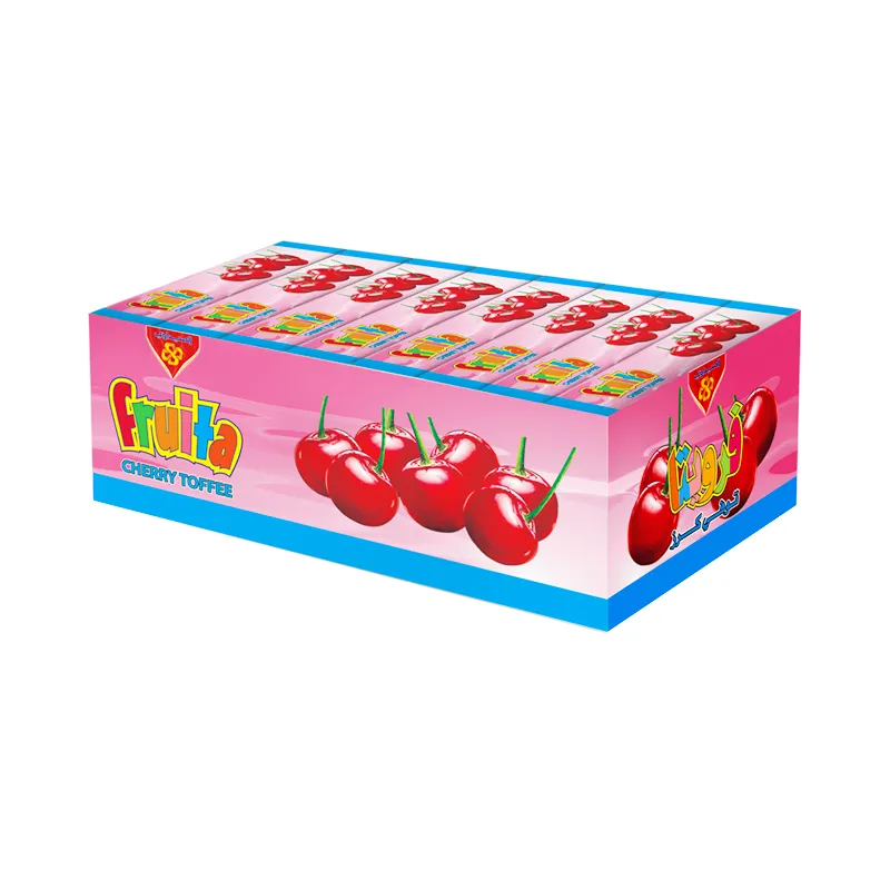STICK FRUITA CHERRY TOFFEE 24X30G