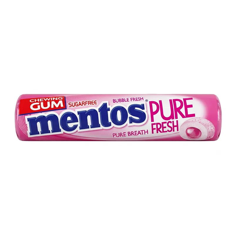 MENTOS PURE BUBBLE FRESH 9PCS CHEWINGUM