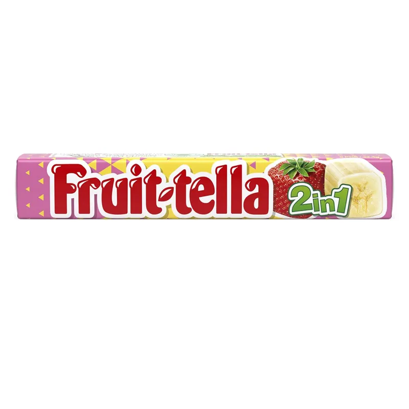 FRUITELLA 2IN 1 STRW.BANANA