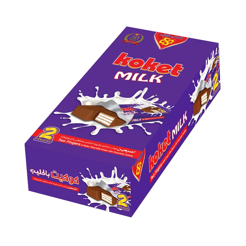 KOKET TRIANGULAR MILK WAFERS 1020