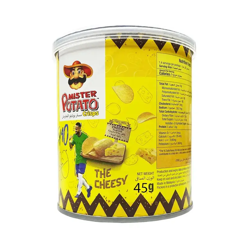 MR. POTATO CRISPS 45G CHEESE
