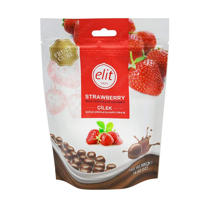 ELIT MILK CHOCOLATE STRAWBERRY 125G