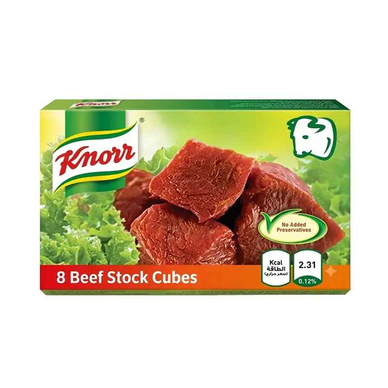 KNORR BEEF 2CUBES 24X18G