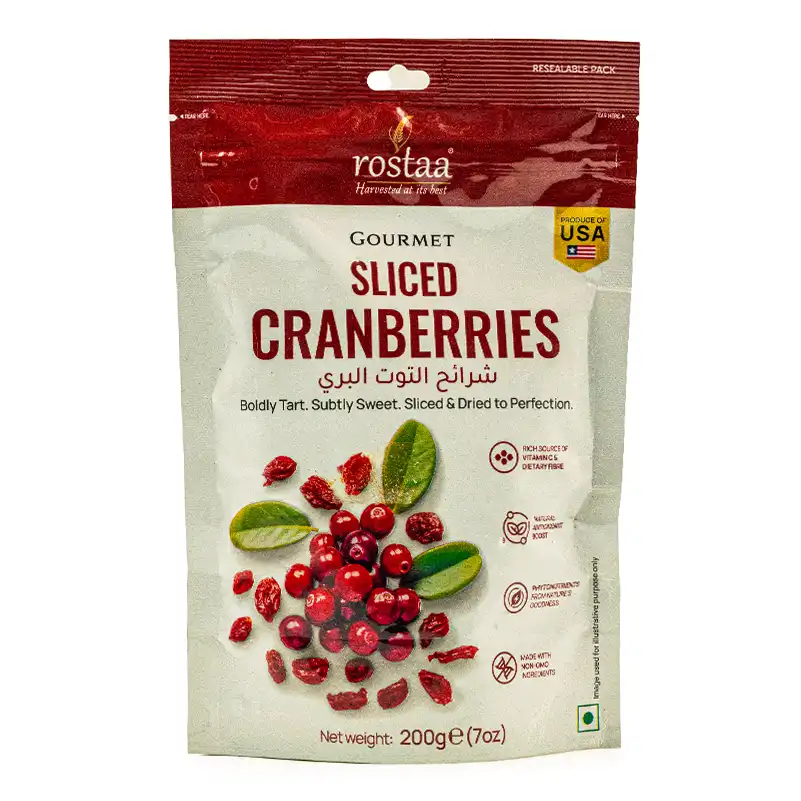 ROSTAA CRANBERRIES 200G