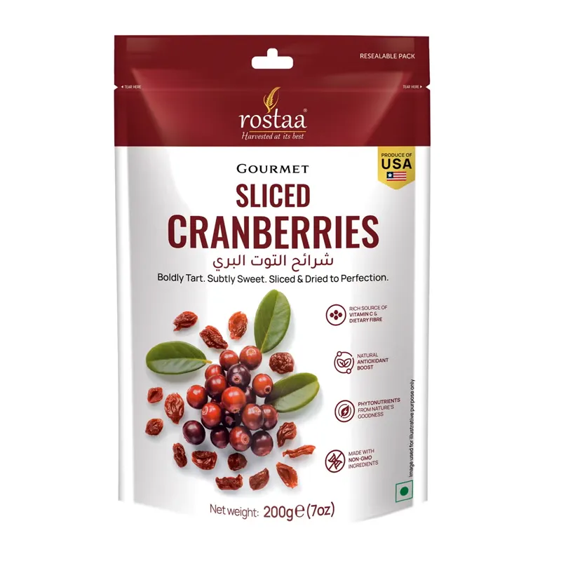 ROSTAA CRANBERRIES 200G