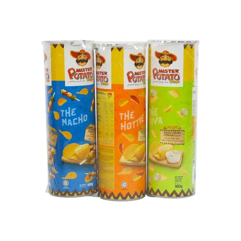 MR. POTATO CRISPS 160GMX3 PACK