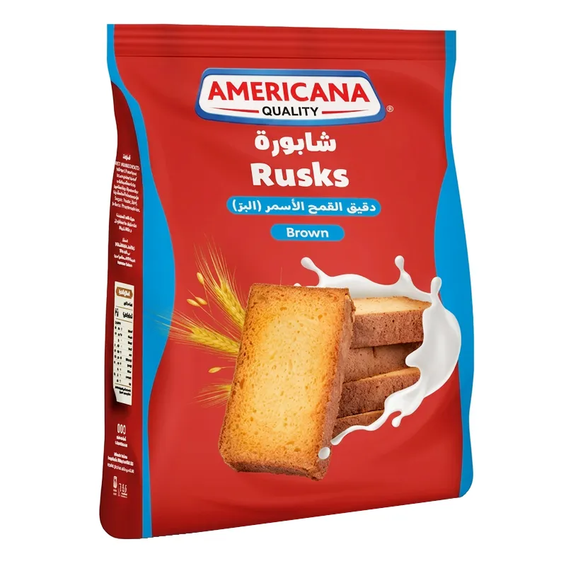 AMERICANA FRESH BROWN RUSK 375G
