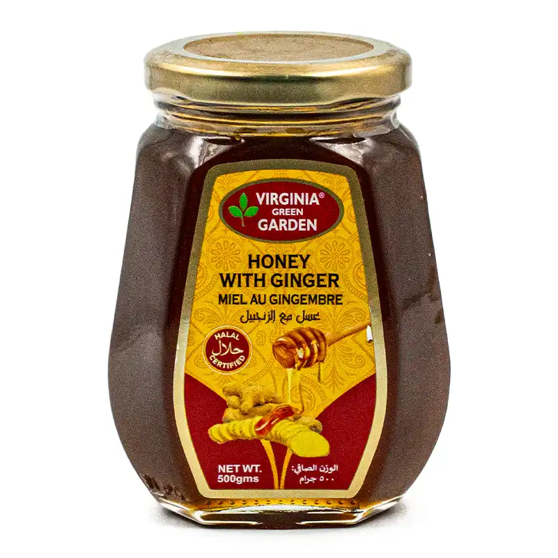VIRIGINA HONEY WITH GINGER 500ML