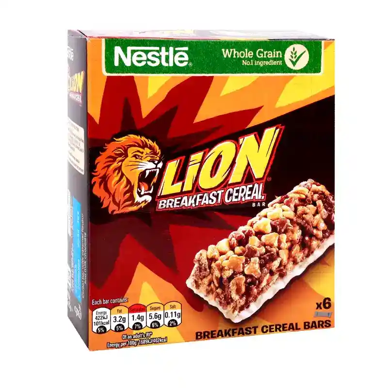 NESTLE LION BREAKFAST CEREAL 6X25G
