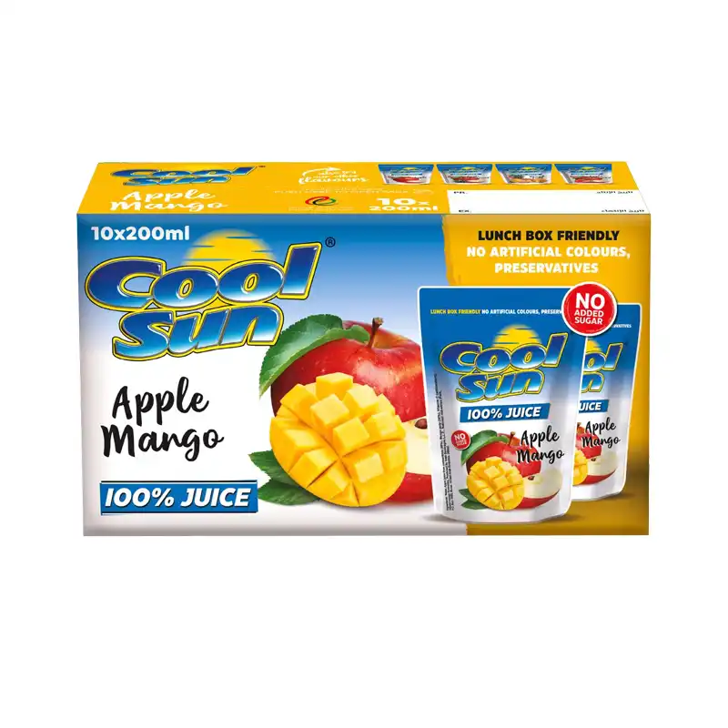 COOL SUN APPLE MANGO 10X200ML
