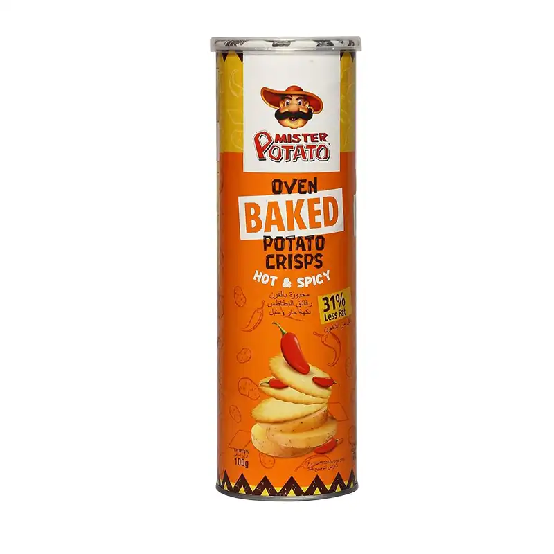 MR.P OVEN BAKED CRISPS SPICY 100G