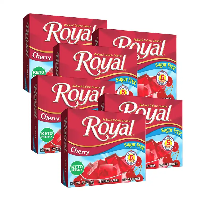 ROYAL GELATINE CHERRY 1*6PC