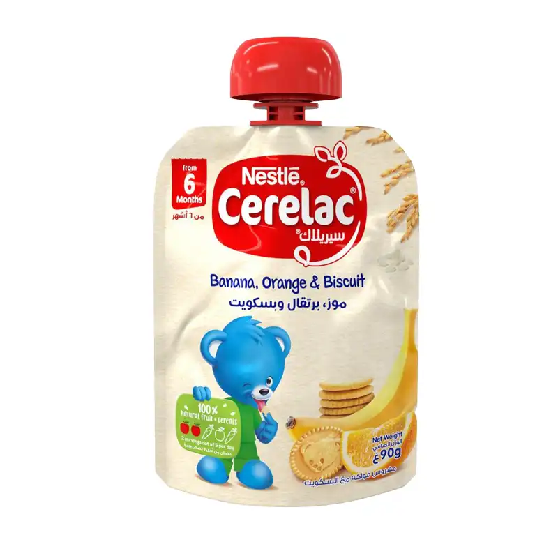 CERELAC BANANA ORANGE BISCUIT 90G