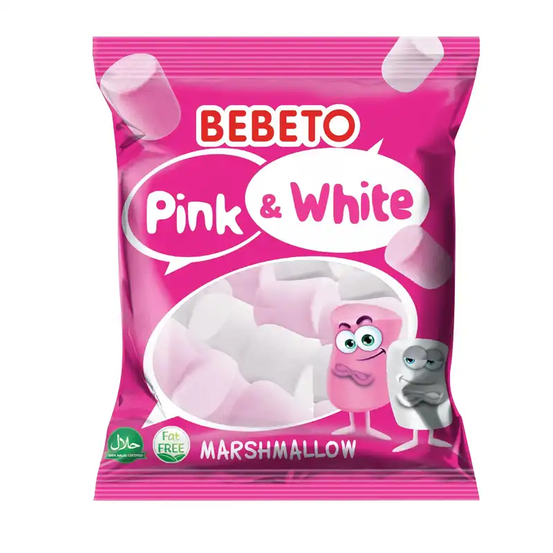 BEBETO MARSHMALLOW PINK&WHITE 190GM