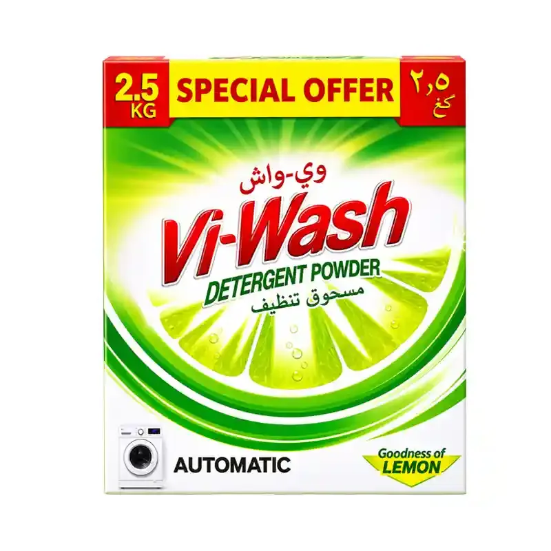 VI-WASH DETERGENT PWDR2.5KG