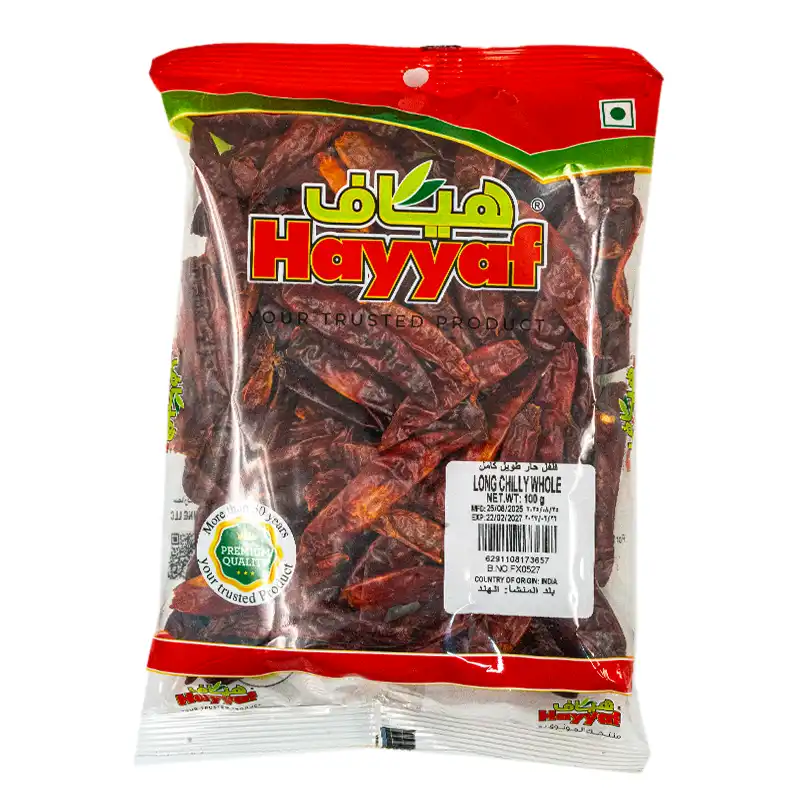 HAYYAF LONG CHILLY WHOLE 100G