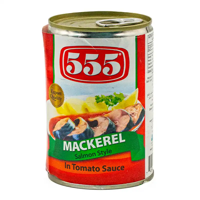 MACKEREL 555 SALMON TOMATO SAUSE 425G