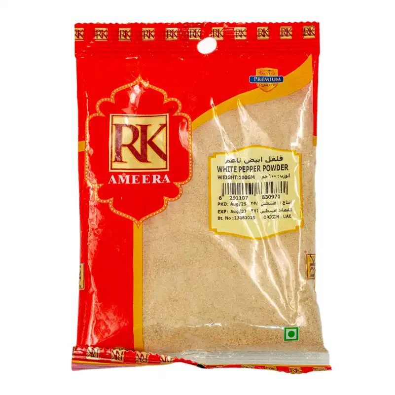 RKWHITE PEPPER POWDER 100G