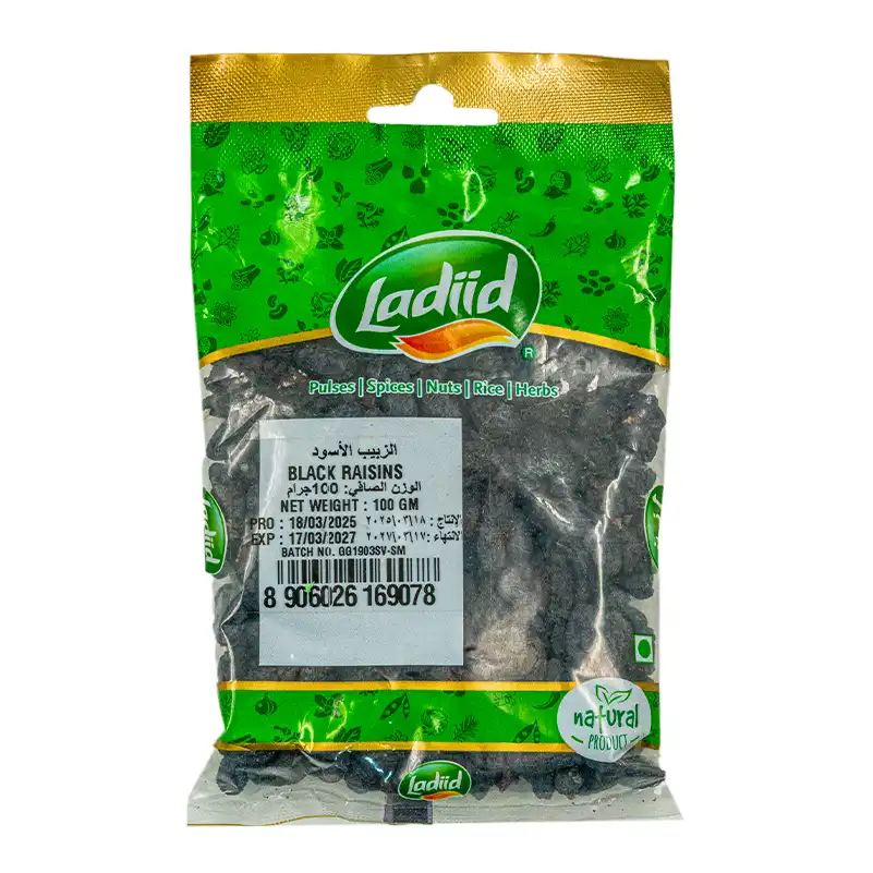 BLACK RAISIN 100G