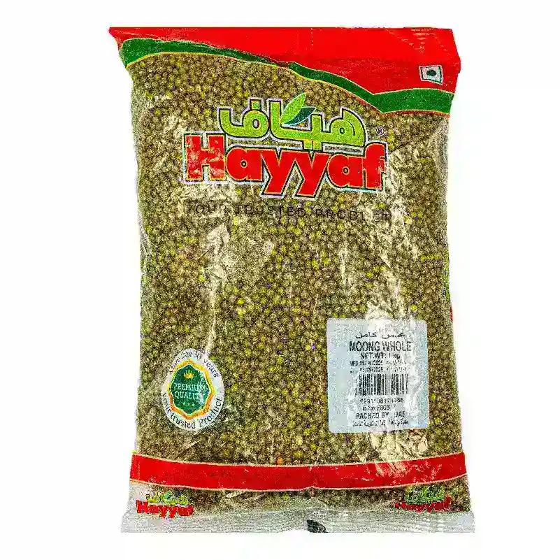 HAYYAF MOONG WHOLE 1KG