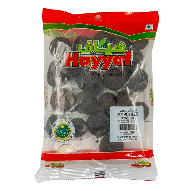 HAYYAF DRY LEMON BLACK 100G