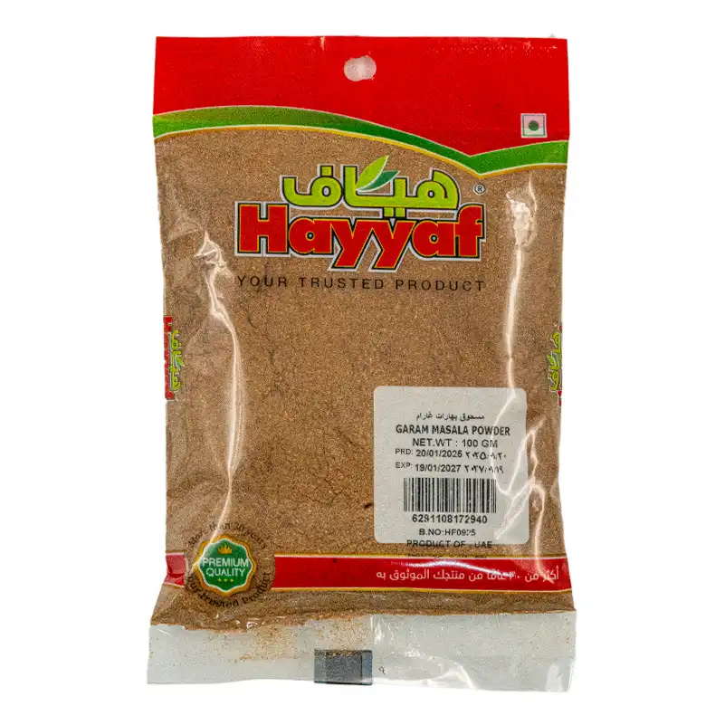 HAYYAF GARAM MASALA POWDER 100GM