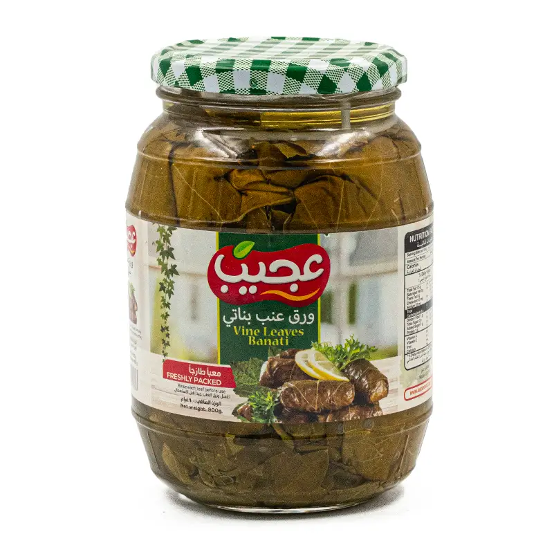 AJEEB VINE LEAVES BANATI 900GM