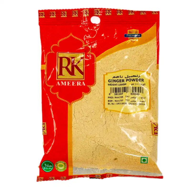 RK GINGER POWDER 100G