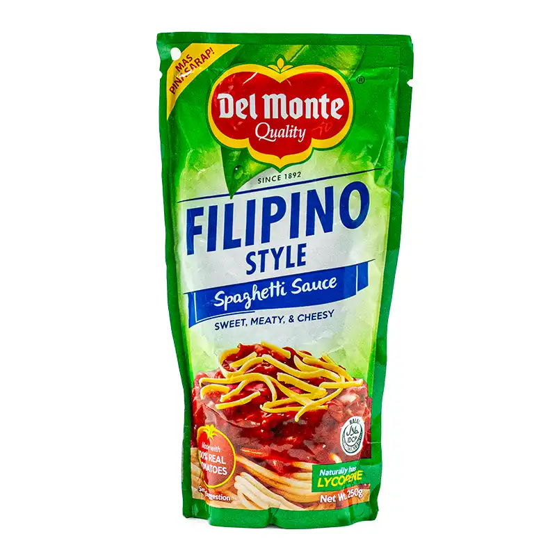 DEL MONTE FILIPINO STYLE SPEGHETTI SAUCE 250G