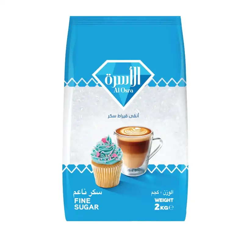 AL OSRA FINE WHITE SUGAR 2KG
