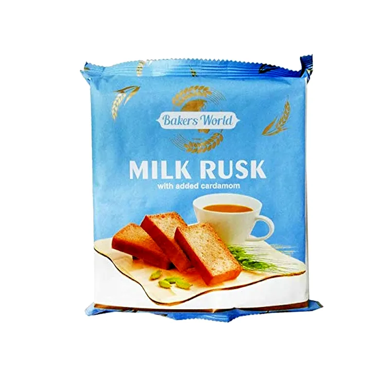 BAKERS WORLD MILK RUSK W/CARDAMOM 300GM