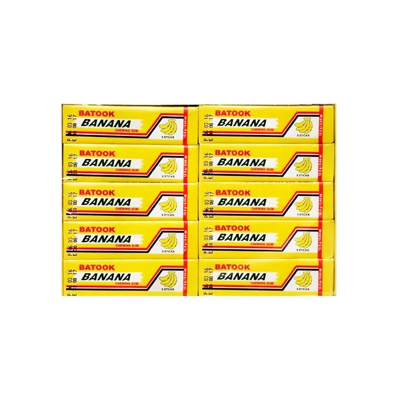 BATOOK BANANA CHEWING GUM 20PCS