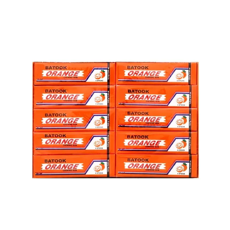 BATOOK ORANGE CHEWING GUM 20PCS