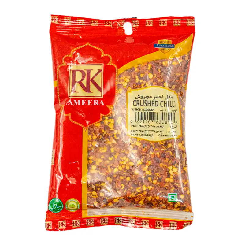 RK CRUSHED CHILLI 100G