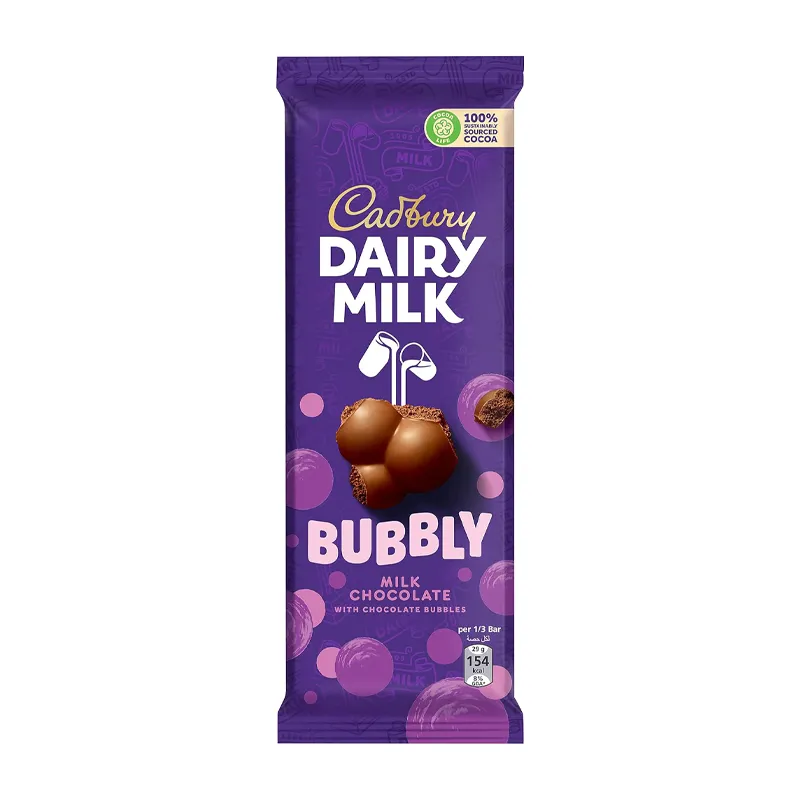 DAIRY MILK BUBBLY 87G