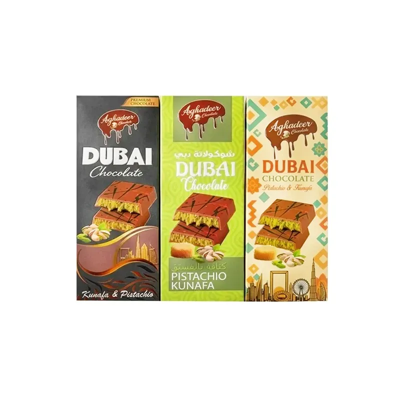 DUBAI PISTACHIO & KUNAFA CHOCOLATE 100GM