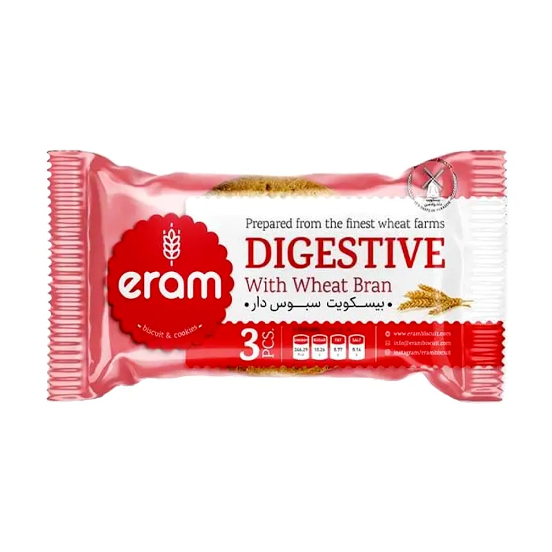 ERAM DIGESTIVE WITH WHEAT BRAN 165GM